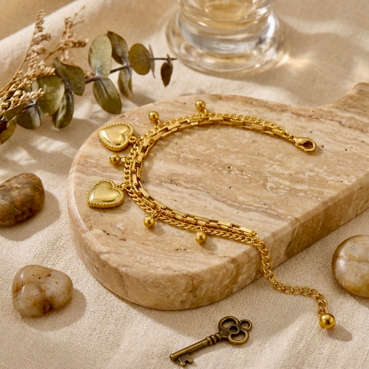 Bracelet à Coeur