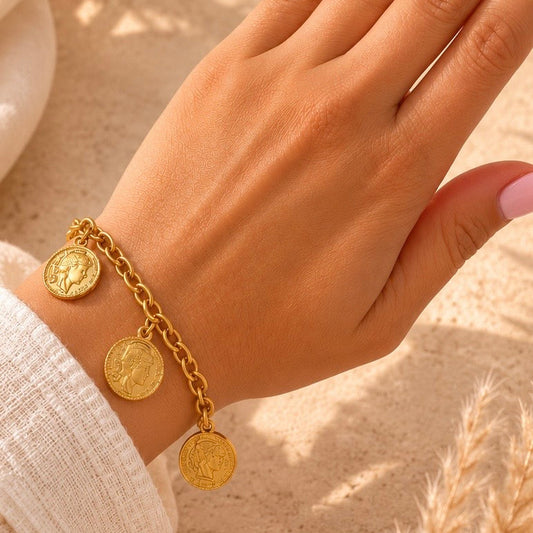 Bracelet Médailles Antiques