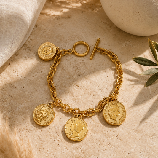Bracelet Médailles Antiques